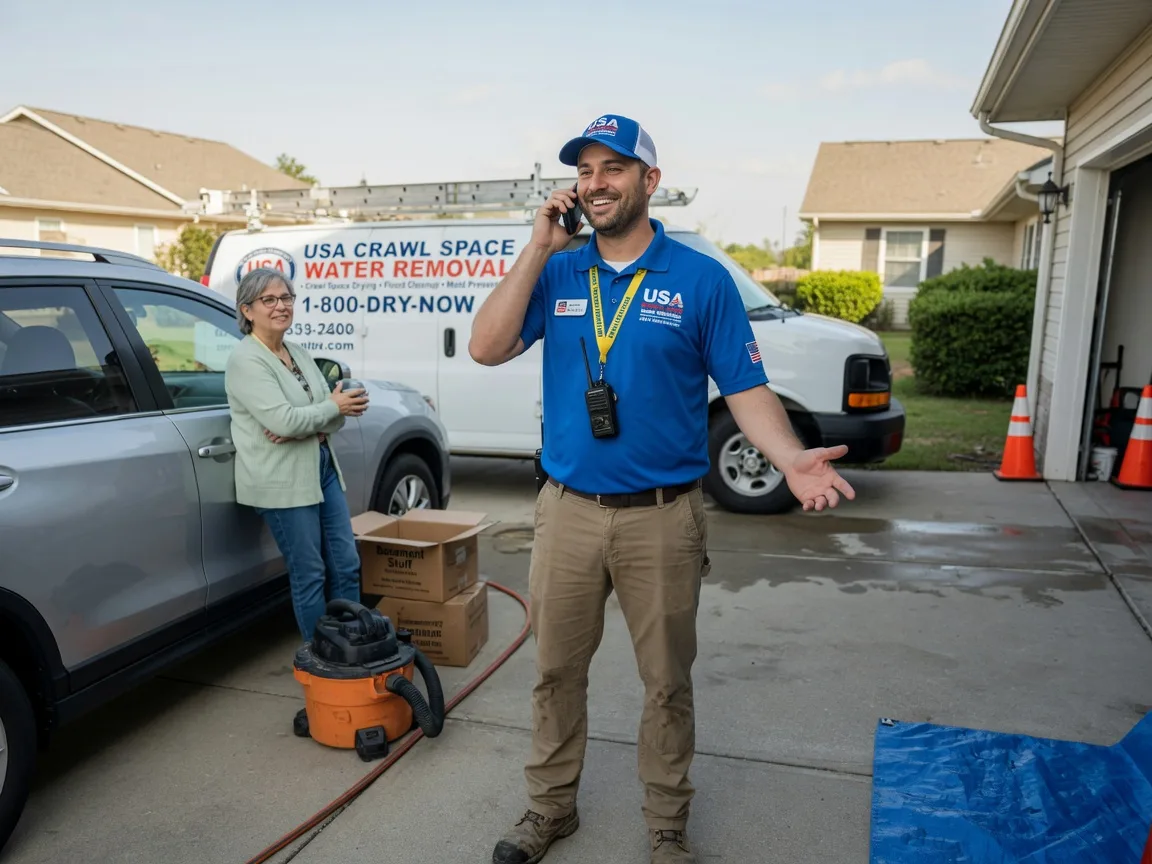 Crawl Space Water Removal Baxter Springs, KS FAQs